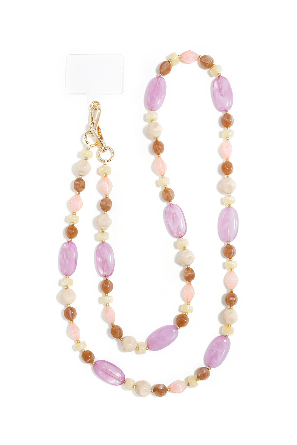 Chaîne De Téléphone En Perles Acryliques Pour Accessoires Du Quotidien 