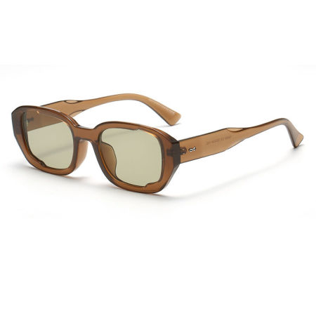 Lunettes de soleil Simple Series rétro forme irrégulière couleur unie 2