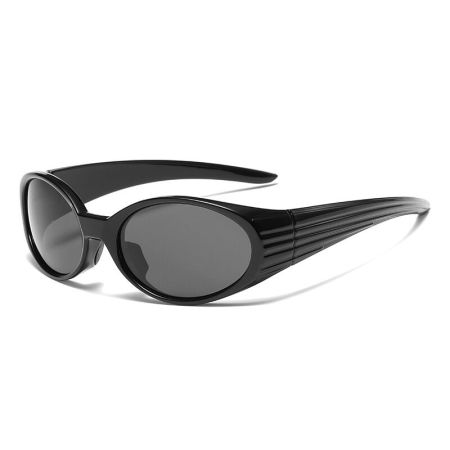 Lunettes de soleil décontractées de la série Simple, couleur unie