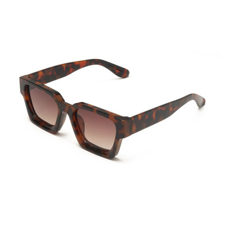 Lunettes de soleil décontractées Simple Series, couleur unie, imprimé léopard, dégradé de couleurs. 2