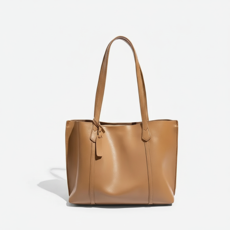1 sac fourre-tout portable en PU pour femmes