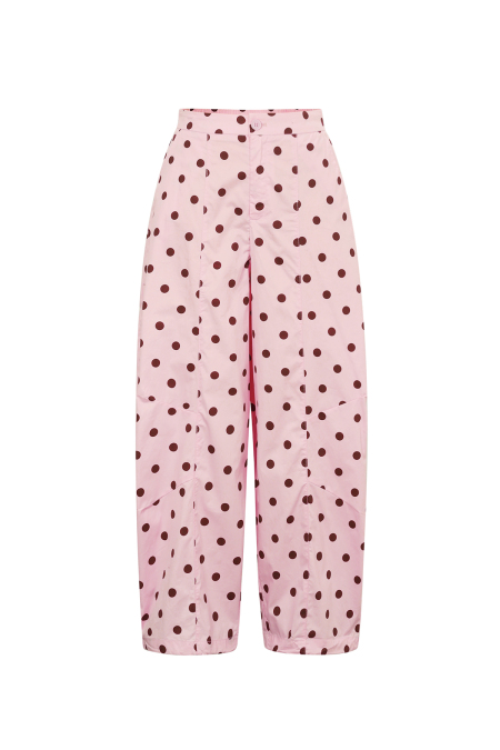 Pantalon bouffant à pois 2