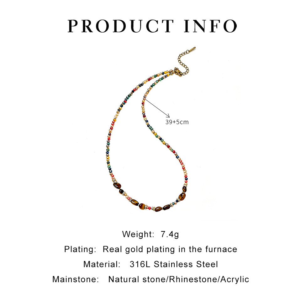 Colliers De Perles En Cristal Pour Femmes De La Collection Simple Series 