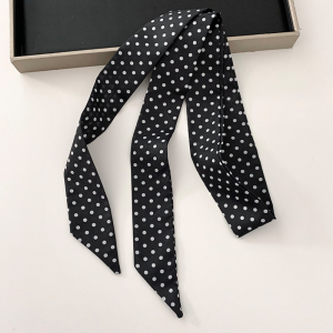 Écharpes D'Été Décontractées À Pois Unis En Polyester, Collection Simple h5 
