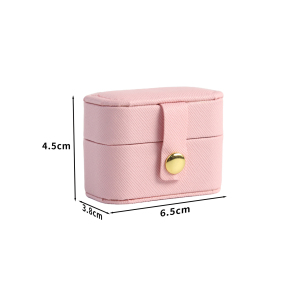 Boîtes À Bijoux Rectangulaires En Pu De La Série Simple Daily h5