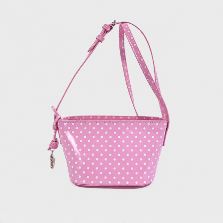 Sacs bandoulière femme en PU à pois style décontracté