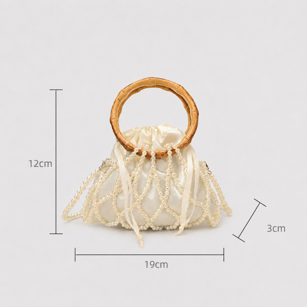 Sacs À Main Pour Femmes En Tissu Ornés De Perles, Style Soirée 