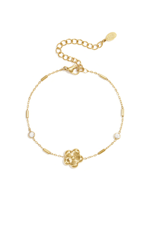 Bracelets À Breloques En Acier Inoxydable, Motif Floral, Collection Daily Simple, Bijoux Pour Femmes h5 
