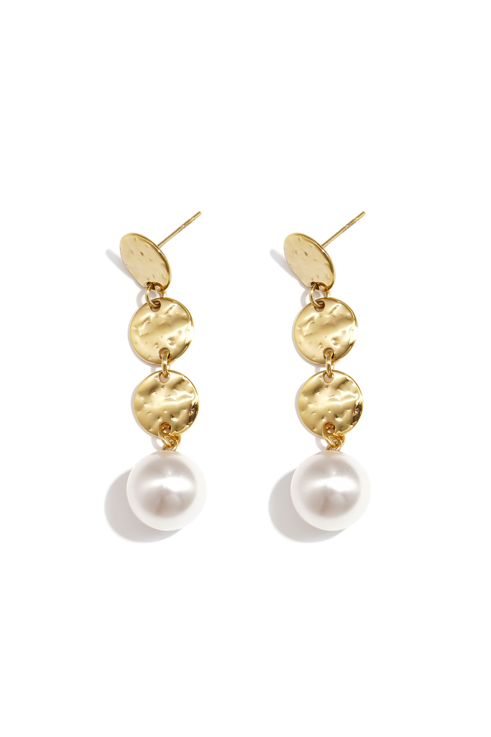 Boucles D'Oreilles Pendantes En Acier Inoxydable, Forme Géométrique, Élégantes Et Simples Au Quotidien, Bijoux Pour Femmes 