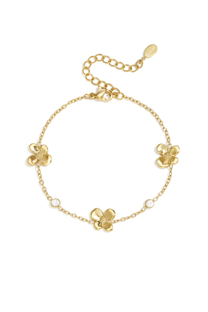 Bracelets À Breloques En Acier Inoxydable, Motif Floral, Collection Daily Simple, Bijoux Pour Femmes h5