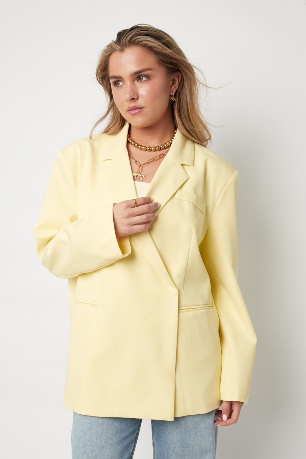 Blazer De Couleur Vive Image6