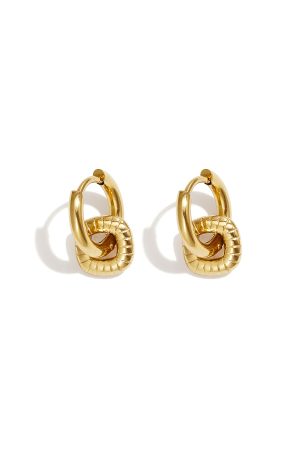 Boucles D'Oreilles Pendantes En Acier Inoxydable, Forme Géométrique, Collection Simple Pour Le Quotidien, Bijoux Pour Femmes h5