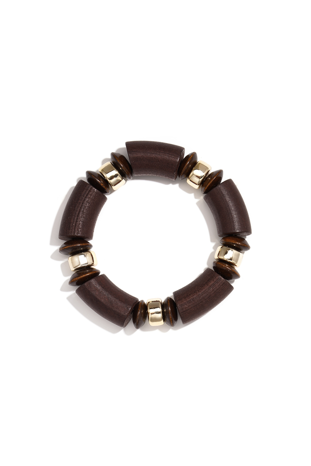 Bracelets En Perles De Bois, Style Rétro, Collection Simple Pour Tous Les Jours, Bijoux Pour Femmes 