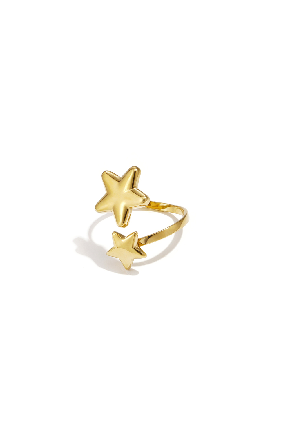 Bague Minimaliste En Acier Inoxydable, Collection Étoile Simple Daily Simple, Bijoux Pour Femmes