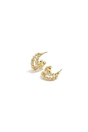 Boucles D'Oreilles Créoles En Acier Inoxydable, Style Simple Et Quotidien, Collection De Bijoux Pour Femmes h5