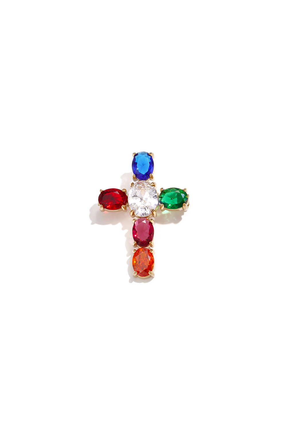 Broches Croix Simples En Acier Inoxydable Accessoires Du Quotidien 