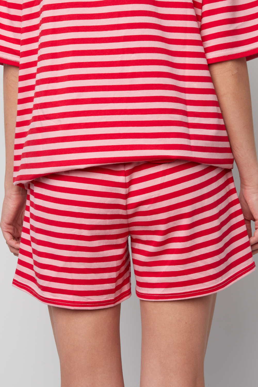 Shorts En Coton Rayés, Vêtements Décontractés Printemps/Été h5Image6