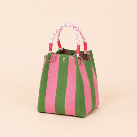 Sac carré en polyester pour femme, style décontracté, tissé avec fleurs, lettres, nœud papillon, rayures, carreaux, pois, motifs ajourés, poissons et formes géométriques.