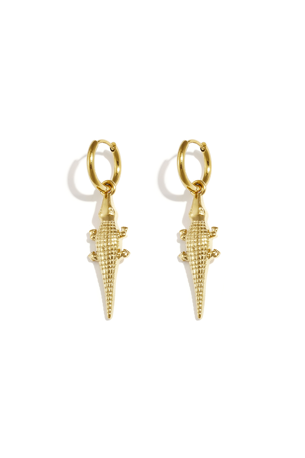 Boucles D'Oreilles Pendantes En Acier Inoxydable, Motif Animal, Collection Daily Simple, Bijoux Pour Femmes Image3