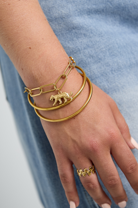 Bracelets à breloques en acier inoxydable, collection animaux, bijoux simples pour le quotidien 2