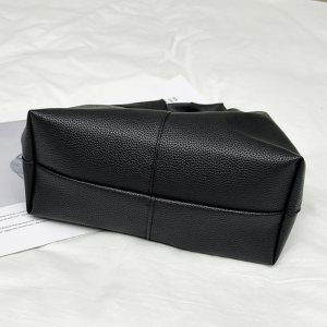 Sac Seau Femme En Pu Torsadé, Style Décontracté, Couleur Unie h5 Image4