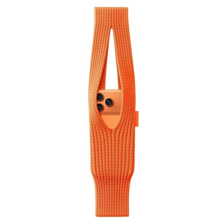 Sacs pour téléphone en polyester tissé de couleur unie