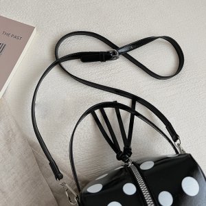 Sac Carré Pour Femme En Pu À Pois, Style Parisien Chic, Uni h5 Image3