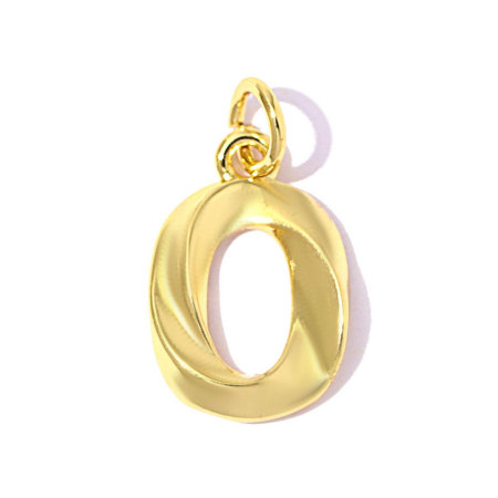 Pendentifs pour femmes, série simple, chiffres, couleur cuivre et or 2
