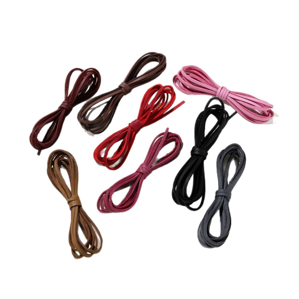 Matériaux De Cordage En Pu Uni Couleur Simple À Faire Soi-Même h5Image5