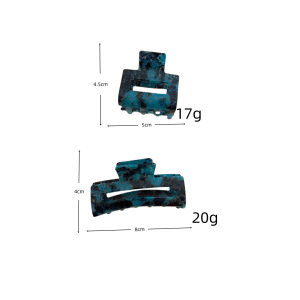 Griffes À Cheveux Acryliques Simple Series Daily Solid Color Gradient Color h5 Image5