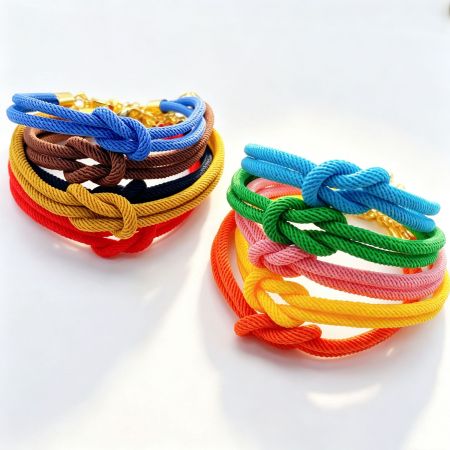 Bracelets tressés simples pour femmes 2