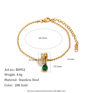 Colliers À Perles Pour Femmes, Collection Classique Élégante En Acier Inoxydable, Couleur Or, Imperméables. h5 