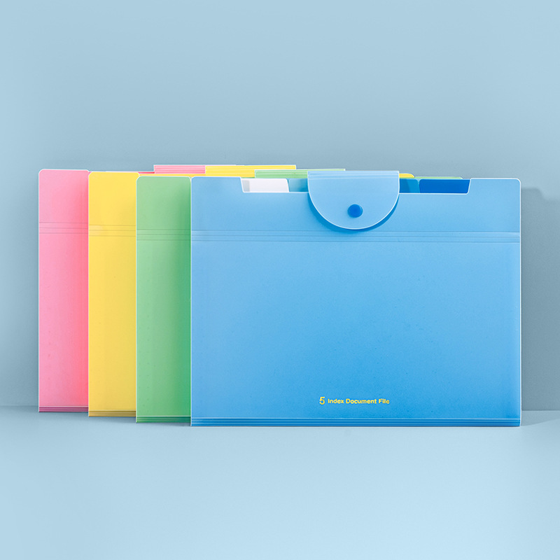 Classeurs Et Pochettes À Lettres Pp De Couleur Unie, Série Simple Image3