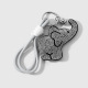Un porte-clés éléphant argenté Image7