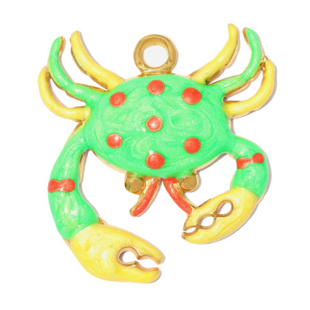 Pendentifs pour femmes en acier inoxydable, étanches, de forme irrégulière, à monter soi-même, avec fil de pêche et fil de pêche romantique 2