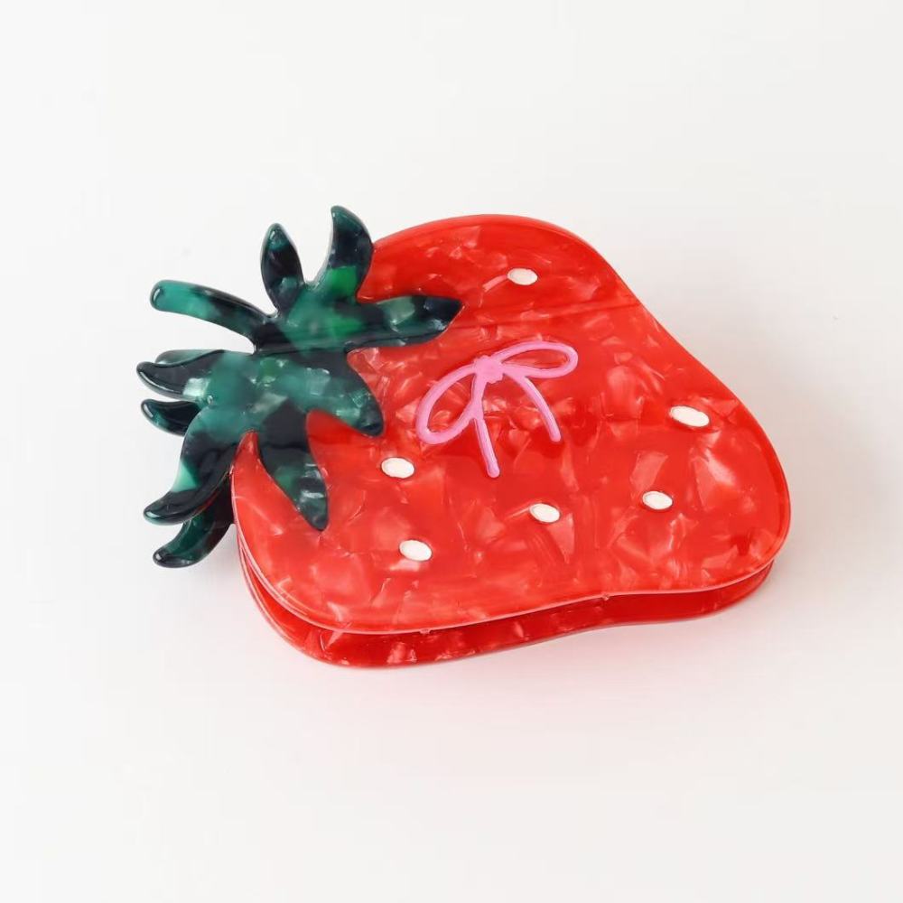 Série Simple Mignon Fruits Couleurs Mixtes Engrais Pour Plantes Acétate Cheveux Griffes 