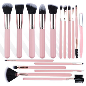 Ensemble De Pinceaux De Maquillage Simple Series Daily Solid Color h5
