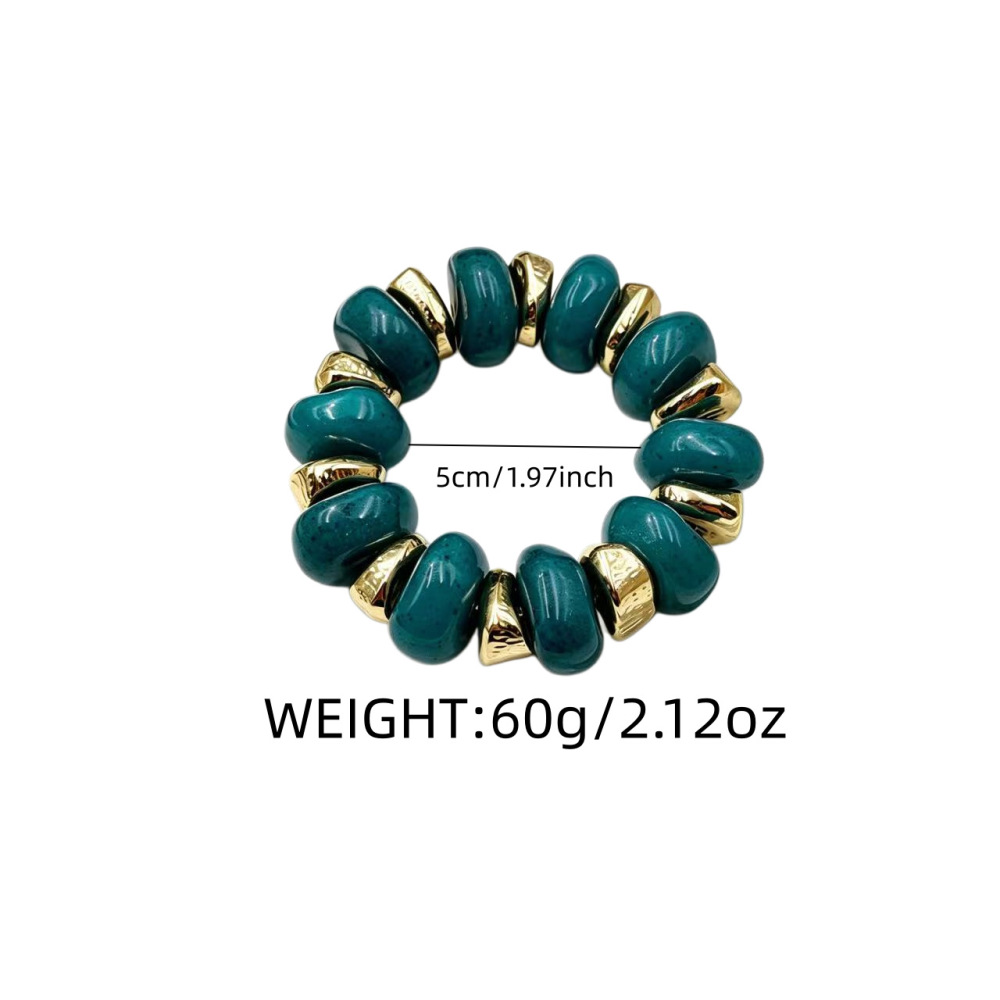 Bracelets Rétro En Perles Acryliques Pour Femmes h5Image3