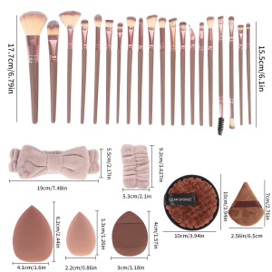 Ensemble De Pinceaux De Maquillage Simple Series Daily Solid Color h5 Image4