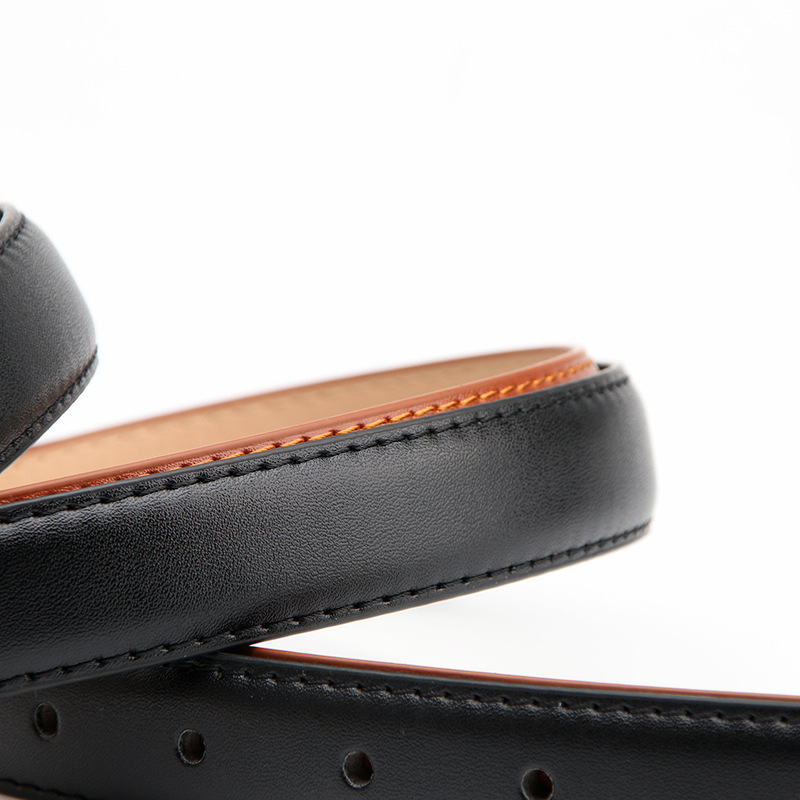 Ceinture En Cuir Pu Unie Simple Series Daily Heart Image4