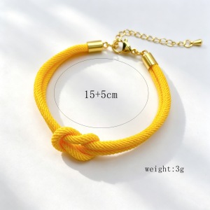 Bracelets Tressés Simples Pour Femmes h5