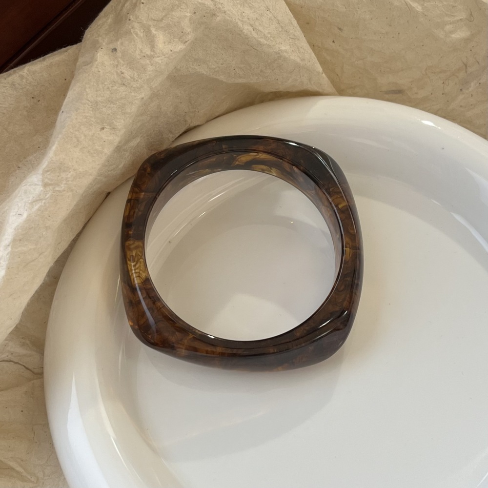 Bracelets Pour Femmes En Résine À Dégradé De Couleurs