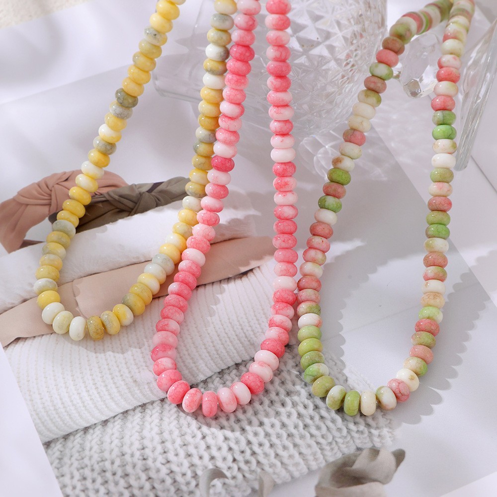 Colliers De Perles Pour Femmes, Collection Romantique Sweet Beads, Pierres Naturelles Image3