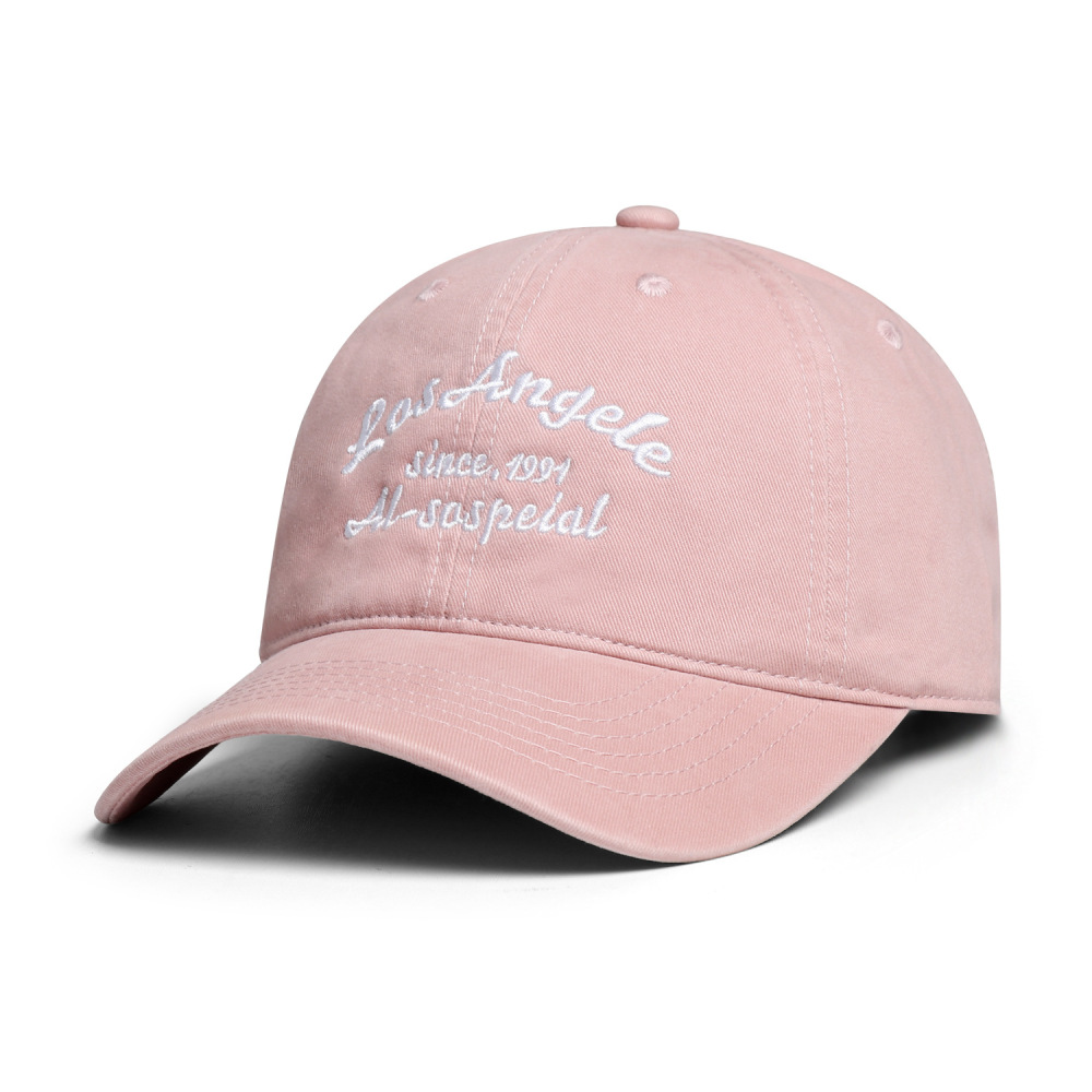 Casquette De Baseball Décontractée En Coton Brodée 