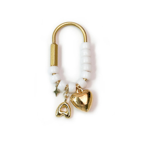 Perles En Résine En Forme De Cœur Avec Lettre Quotidienne - Collection Simple h5 Image2