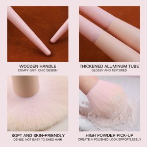 Pinceau De Maquillage Simple Series Daily Solid Color h5 Image4