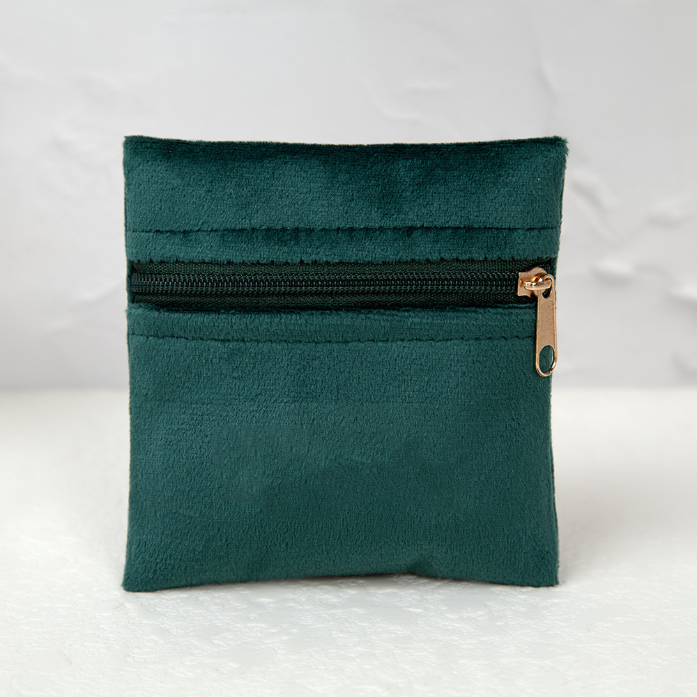Pochettes À Bijoux En Velours Uni 