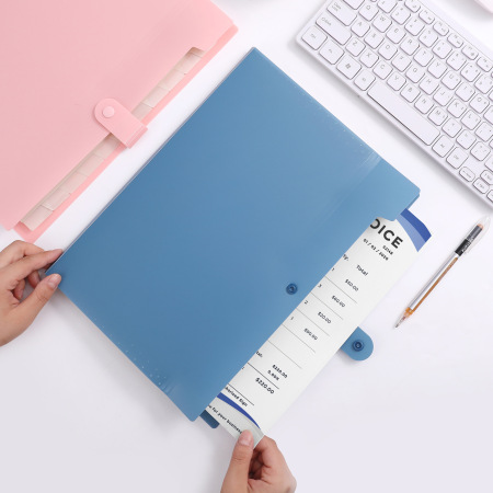 Classeurs et chemises à rabats simples, couleurs unies, pour usage quotidien 2