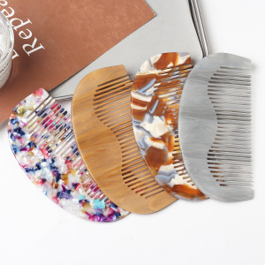 Peignes En Plastique Simple Series Daily Color Mixed Gradient Color Pour Usage Quotidien h5 Image3