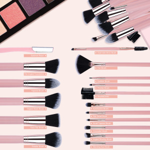 Ensemble De Pinceaux De Maquillage Simple Series Daily Solid Color h5 Image4